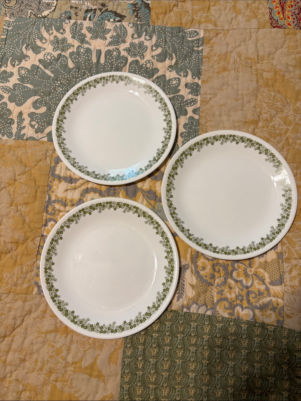 Vintage Corelle-Spring Blossom Salad Plates